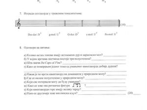 Test za 5.razred A grupa 3. str.